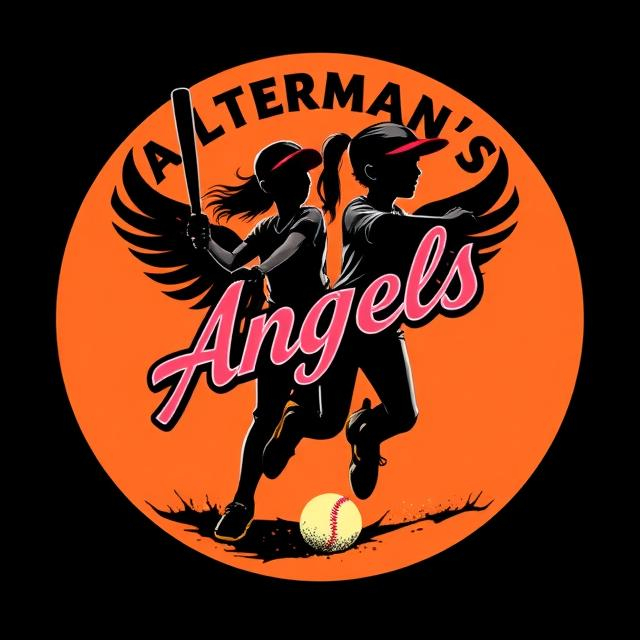 A.termans Angles softball 2025 logo